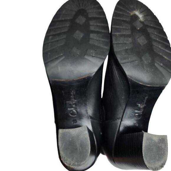 Cole Haan Denise Women's Black Closed Toe Pull On Ankle Heeled Boots Size 10B - Picture 2 of 11
